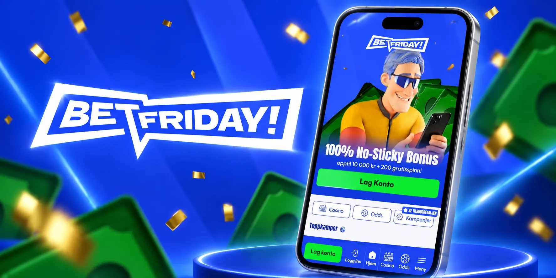 BetFriday Casino app-skjermbilde
